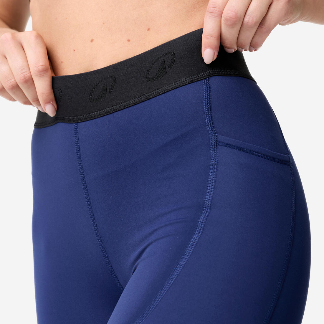 Legging de sport avec ceinture élastiquée femme