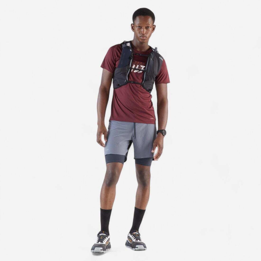 Sac trail running 10l mixte - vendu avec poche à eau 1l