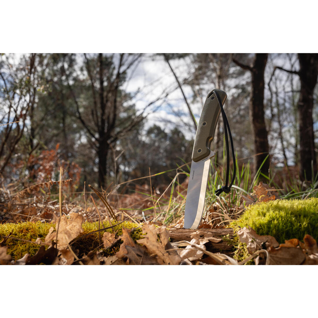 COUTEAU DE CHASSE LAME FIXE 13CM SIKA 130 FR GRIP
