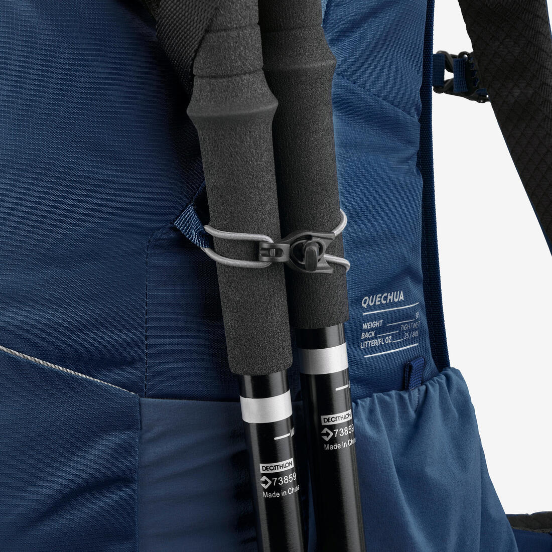 Sac à dos de randonnée ventilé 25L, MH500 khaki