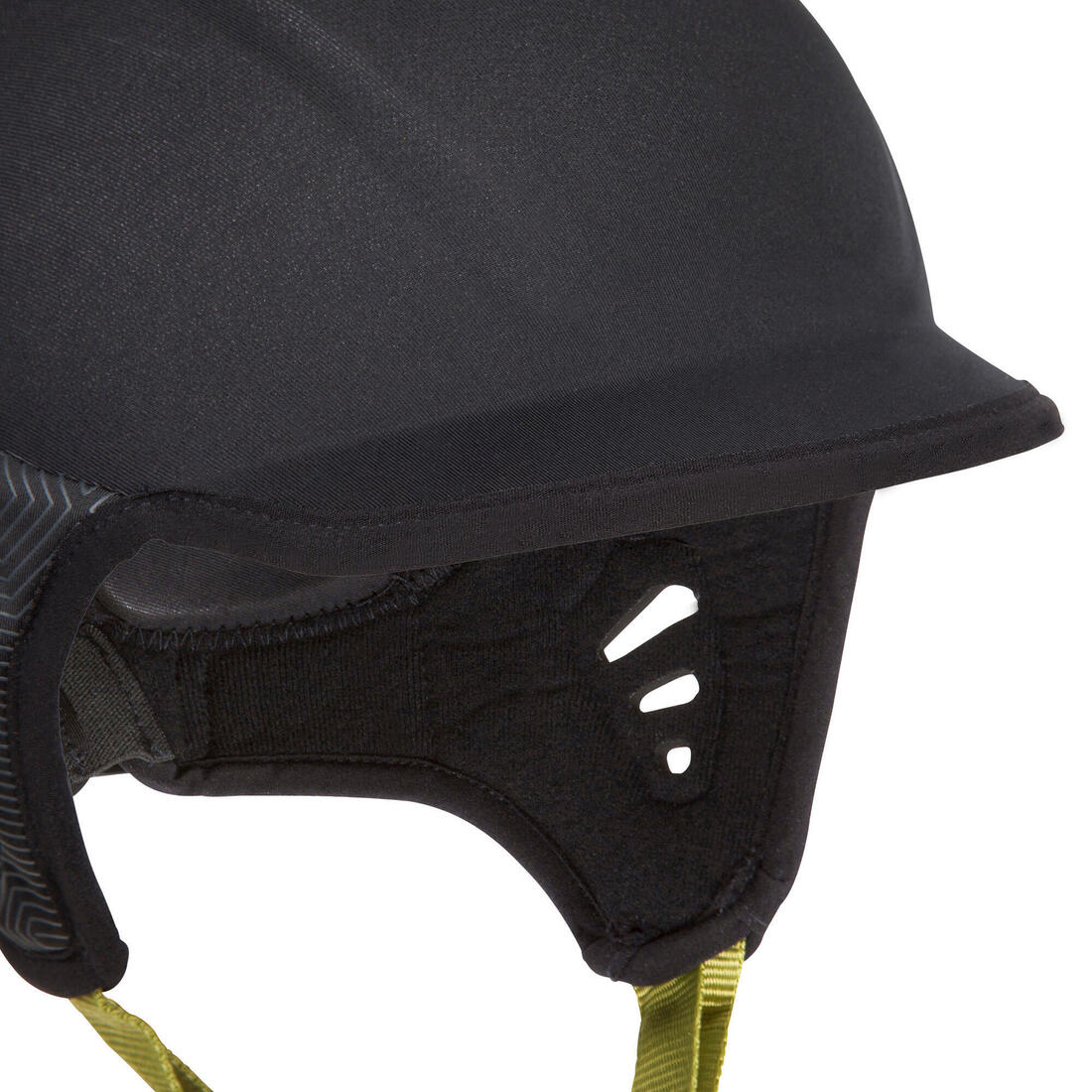 Casque pour la pratique du surf . noir