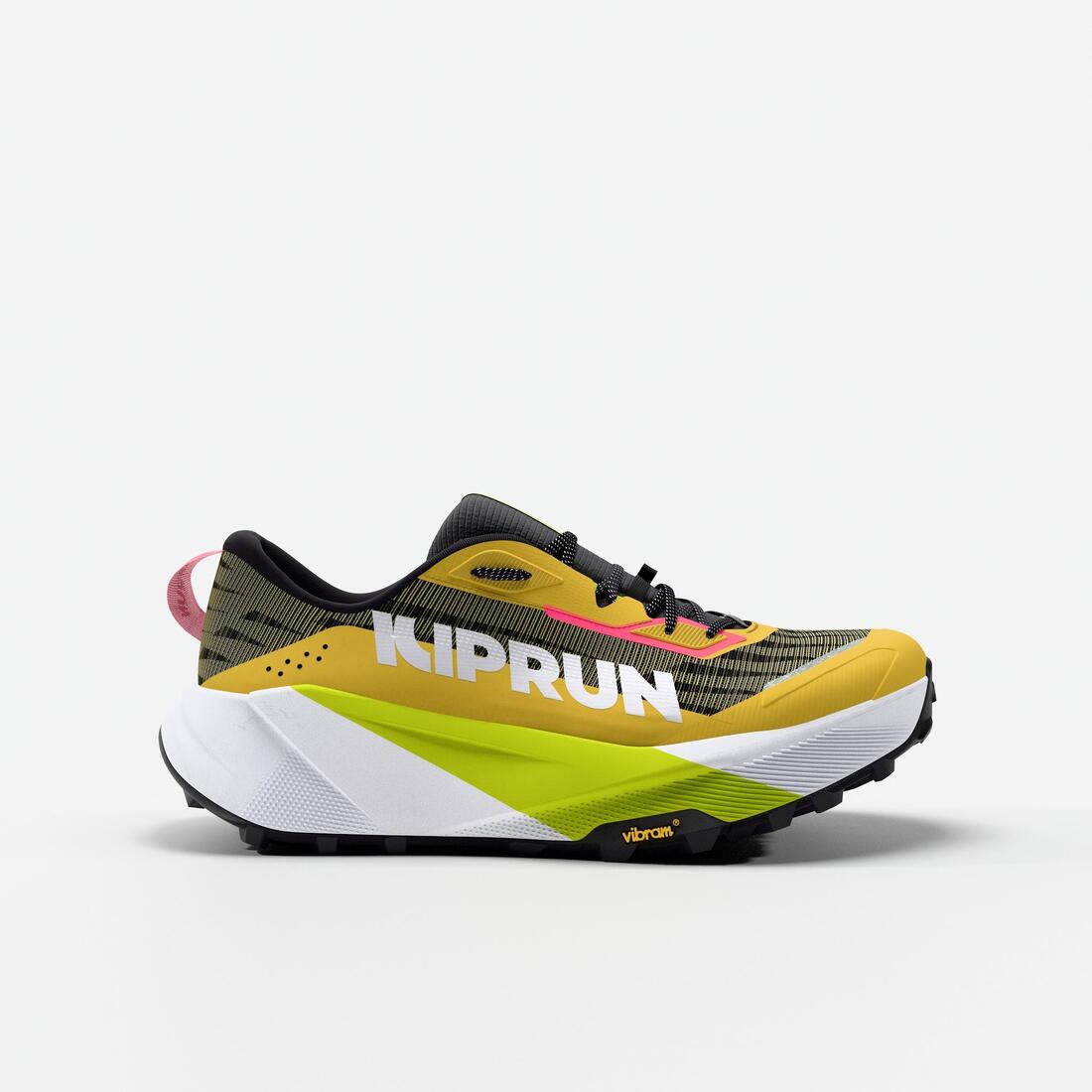 Chaussures de running trail homme, Kiprun kipsummit max, orange et