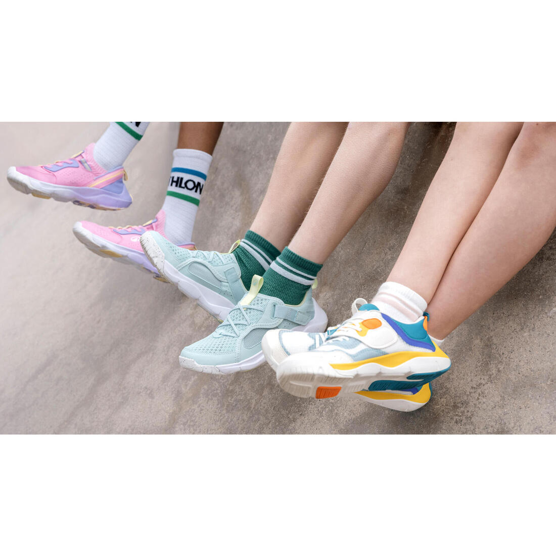 Chaussures multisport respirantes enfant mixte, Playful Summer