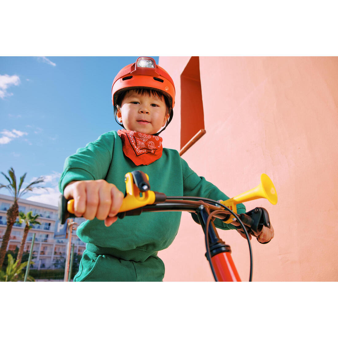 Casque velo enfant bol 47-59 cm, move 500