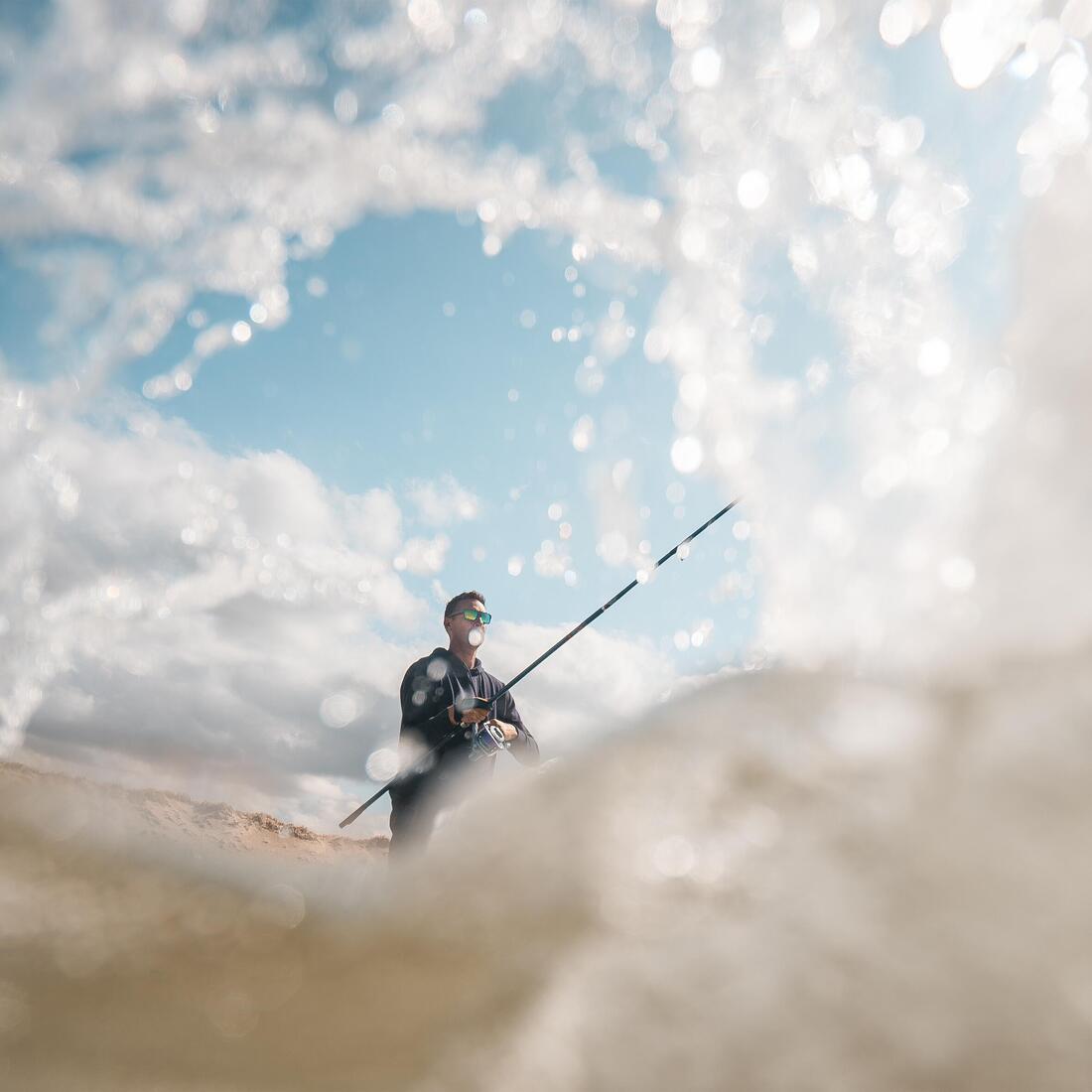 Canne surfcasting pêche en mer SYMBIOS 500 450 100-200 Gr
