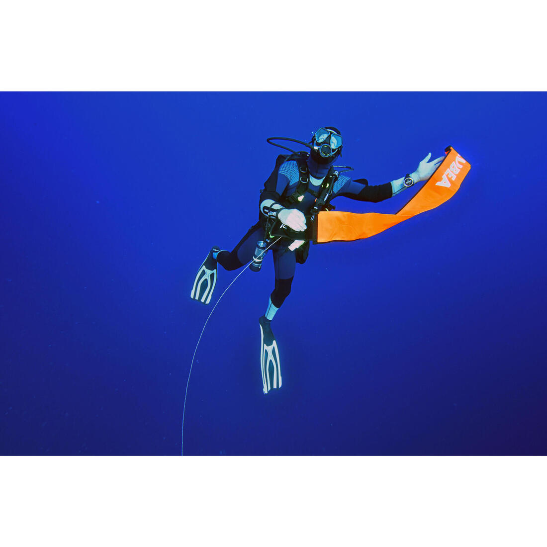 Parachute de plongée SCD avec lest 140 grammes