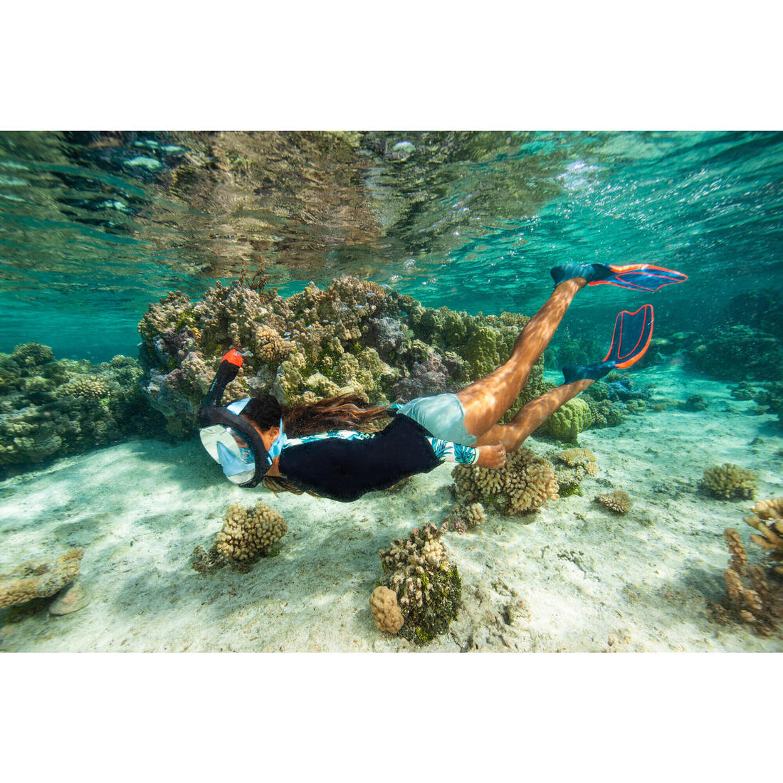 Masque snorkeling immersion Easybreath 900 > 10 ans
