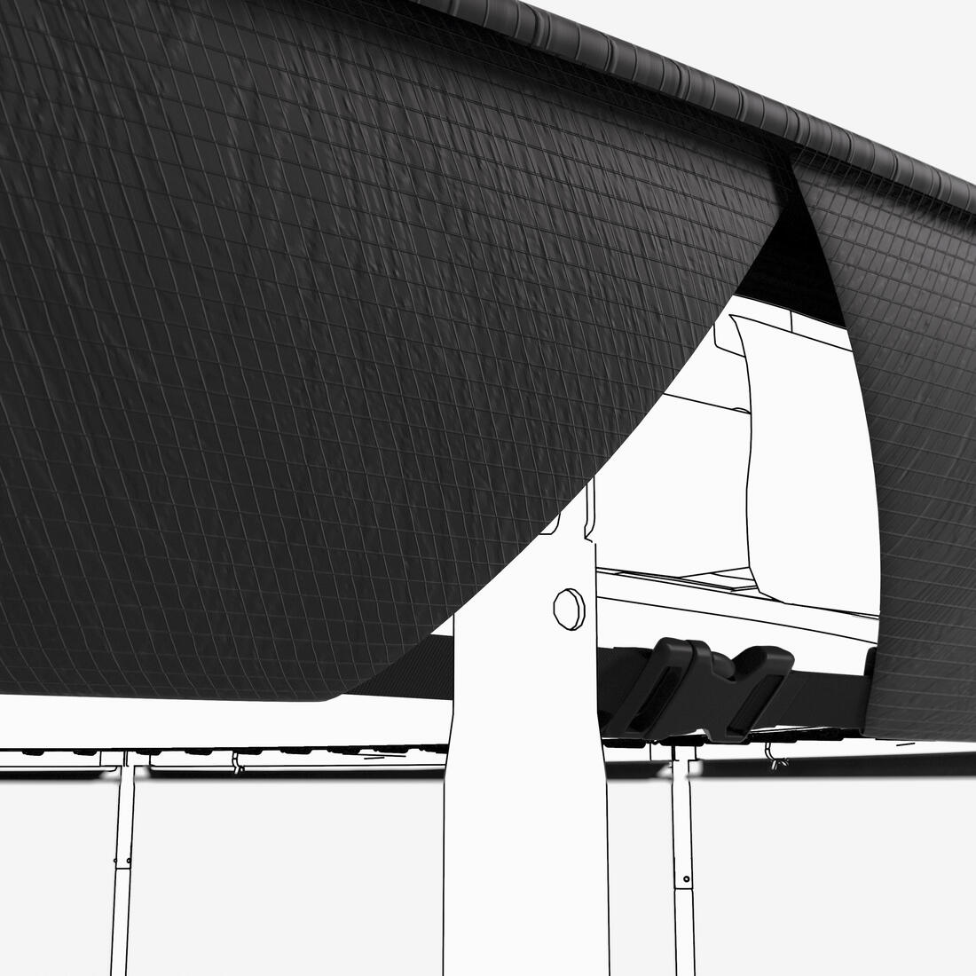 Bâche de protection pour trampoline 420
