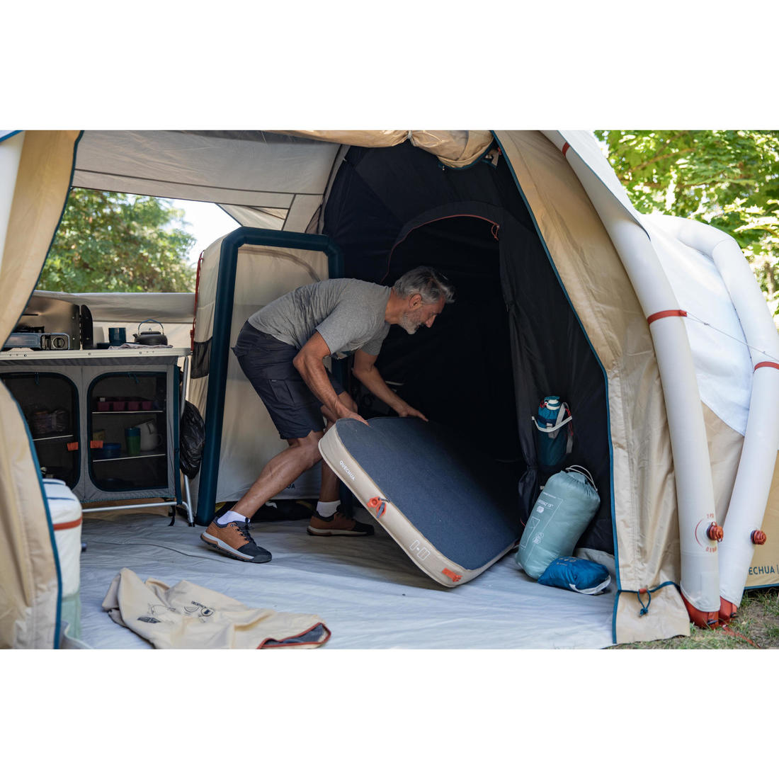 Matelas autogonflant de camping - ultim comfort 70 cm - 1 personne