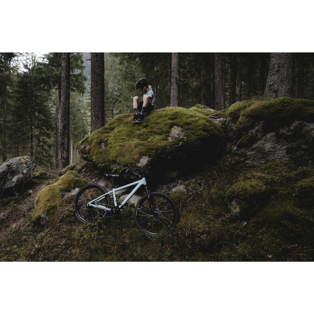 VTT ENFANT 24" 9-12 ANS, EXPL 900 BLEU