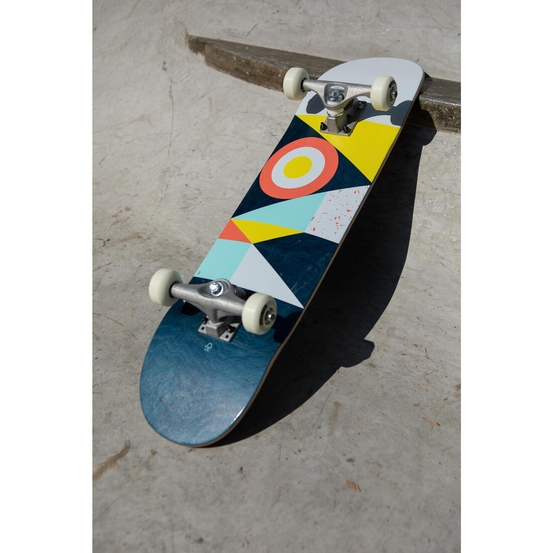 Planche de skate enfant 8 - 12 ans cp500 mid flag taille 7.5"