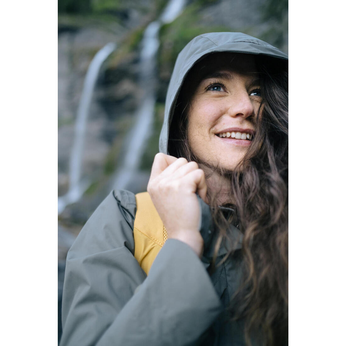 Veste imperméable de randonnée - NH550 - Femme