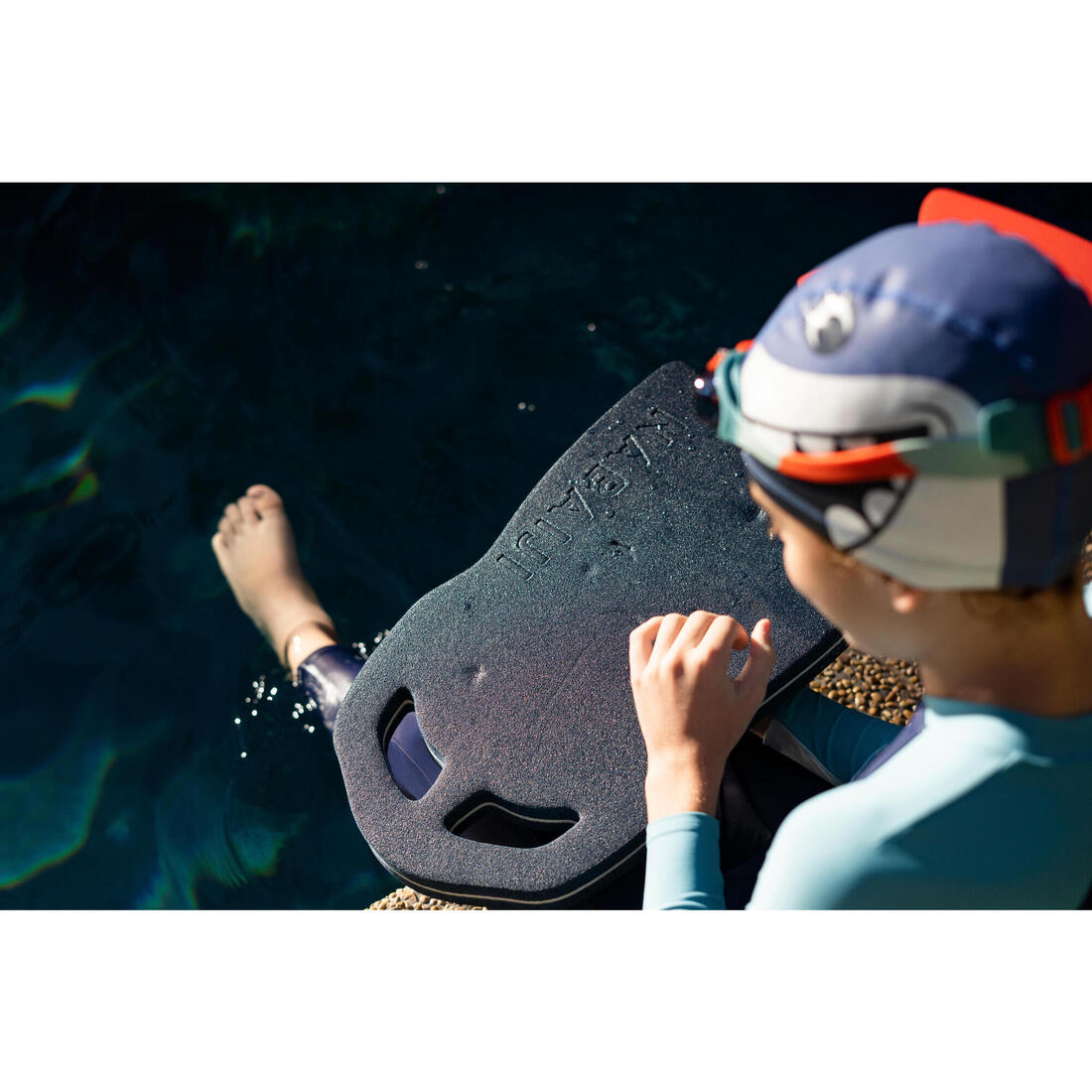Bonnet de bain en maille enduite taille S, imprimés star