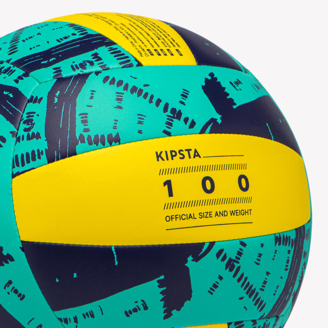 Ballon de volley, VB100 bleu et