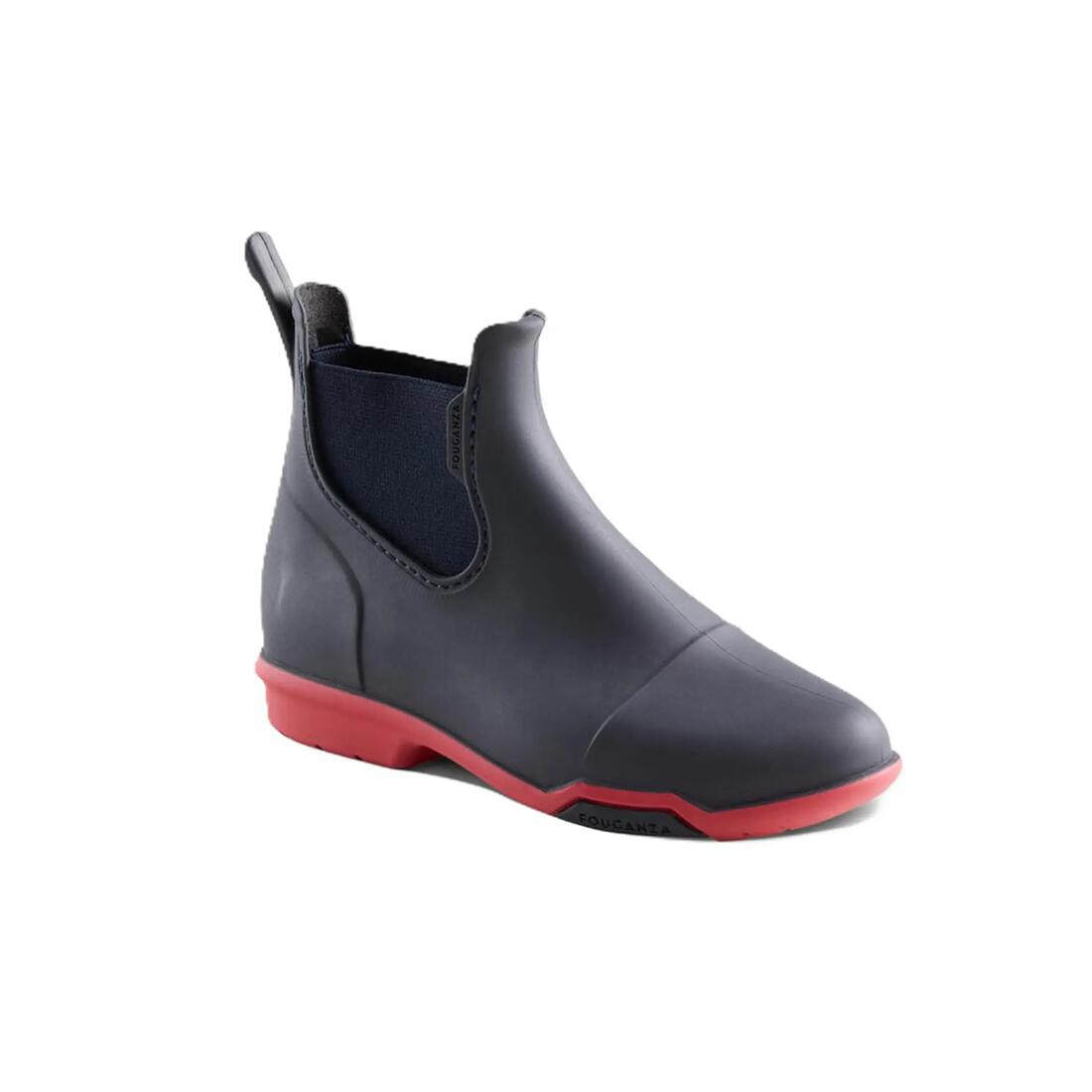Boots équitation Enfant - 100 noir et