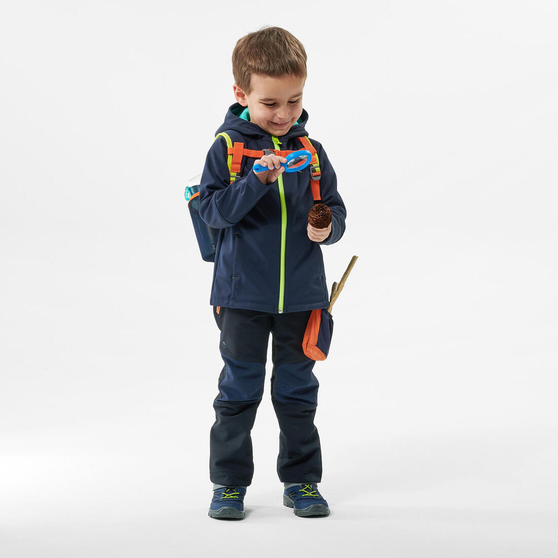 Veste softshell de randonnée enfant 2-6 ans, MH900
