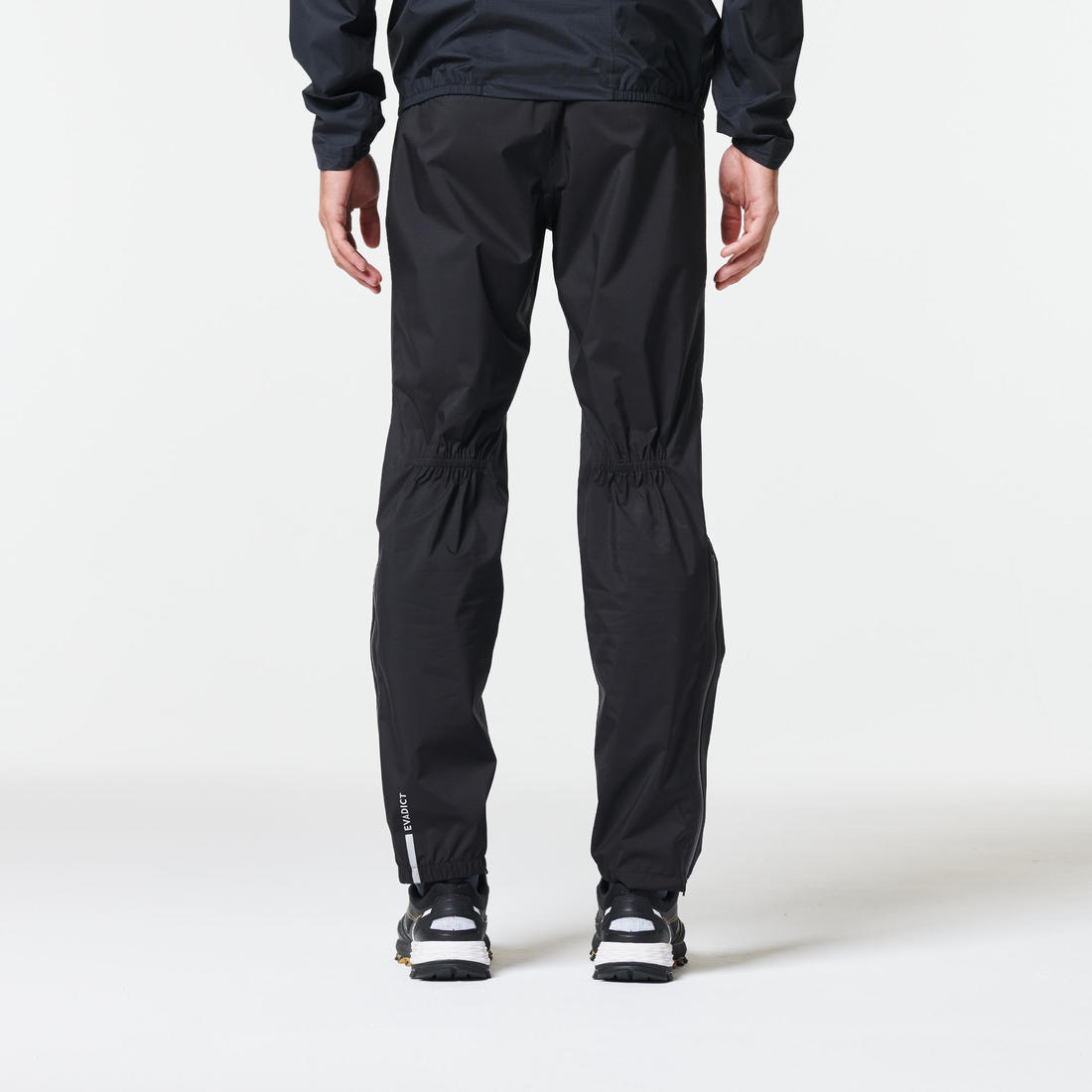 Pantalon de running & trail running imperméable Homme - KIPRUN Run 900 Rain Noir