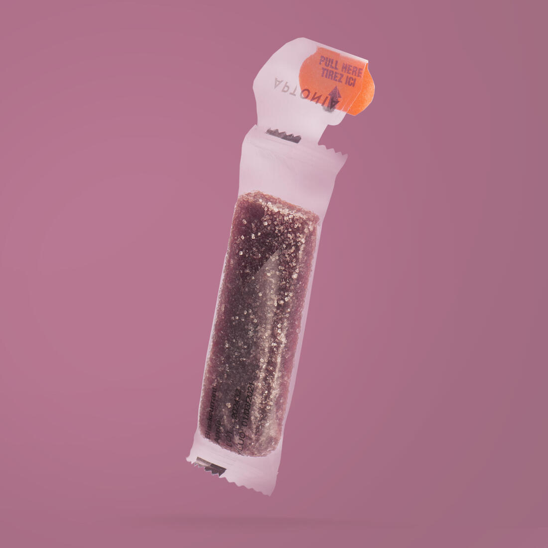 Pâte de fruit énergétique poire, x5