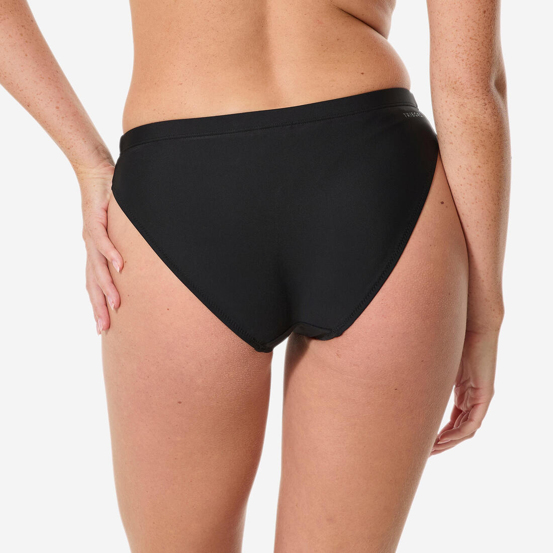 Bas de maillot de bain de natation femme, Vega noir