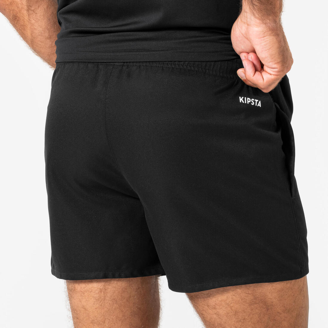 Short rugby adulte avec poches r100