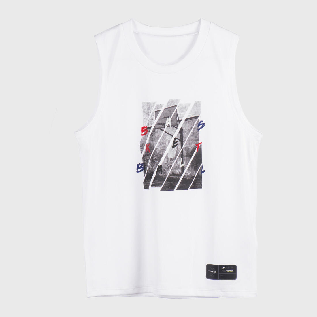 MAILLOT BASKETBALL SANS MANCHE ENFANT - TS500 FAST