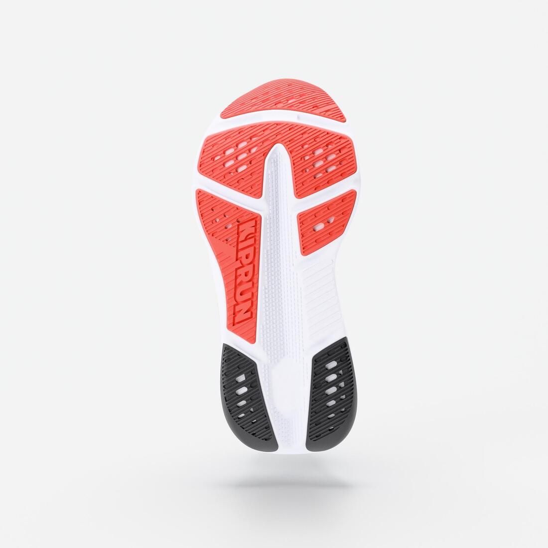 Chaussures de running route homme, Kiprun Kipride Max gris et