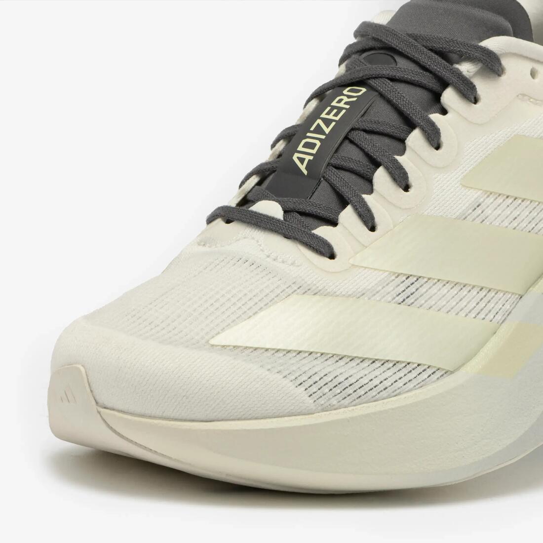Chaussures running femme, adidas Adizero Evo SL noires et blanches