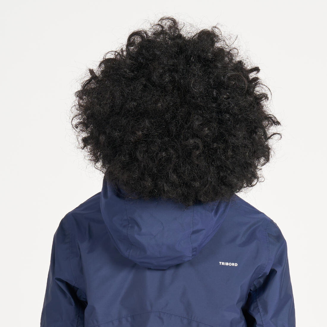 Veste imperméable et coupe vent de voile enfant, 100 navy