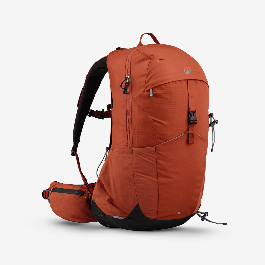 Sac à dos de randonnée ventilé 25L, MH500 khaki
