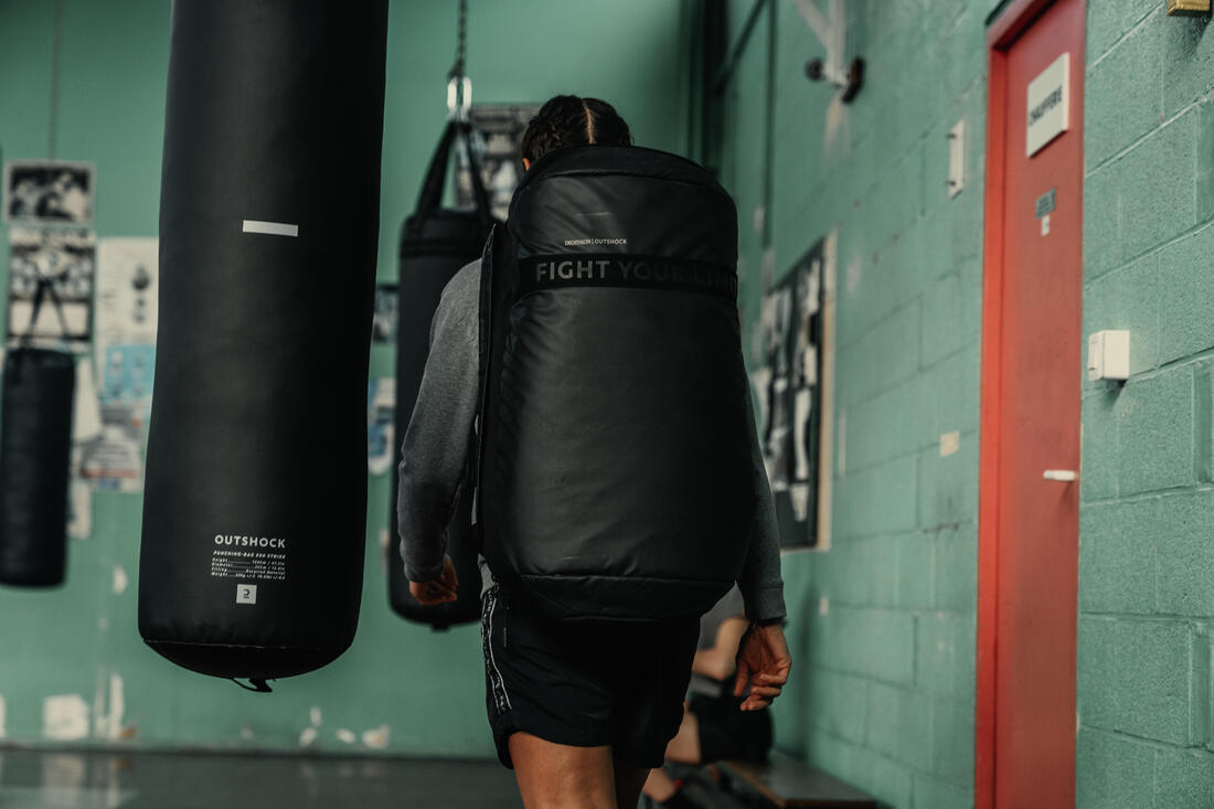 SAC DE SPORT COMBAT BAG 900 60L NOIR