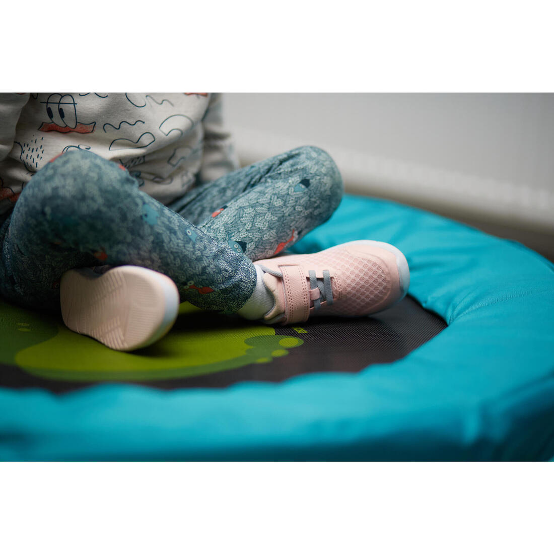 Chaussures de sport à scratch souples et respirantes enfant