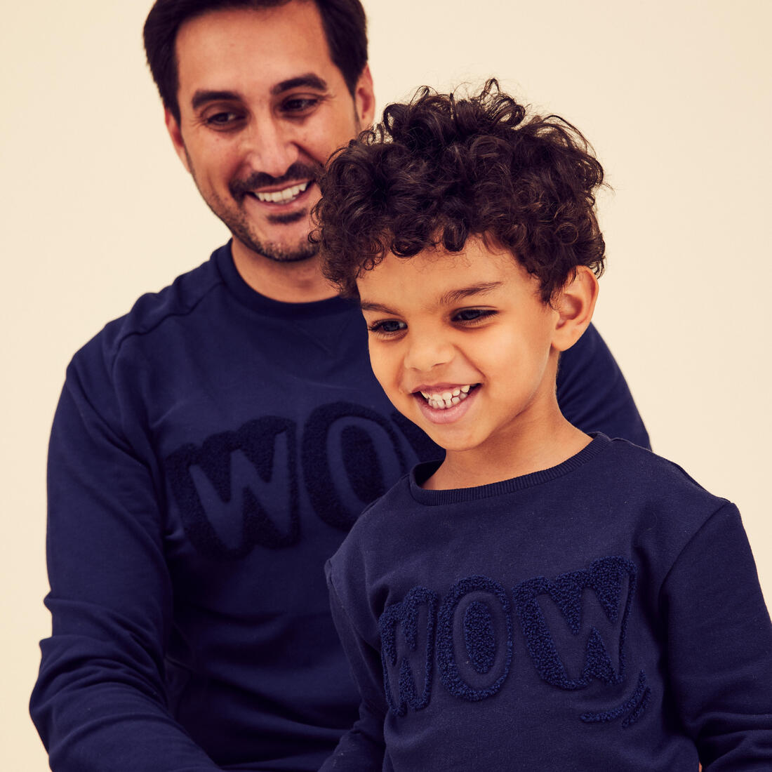 Sweat decat'oons imprimé beige baby gym enfant