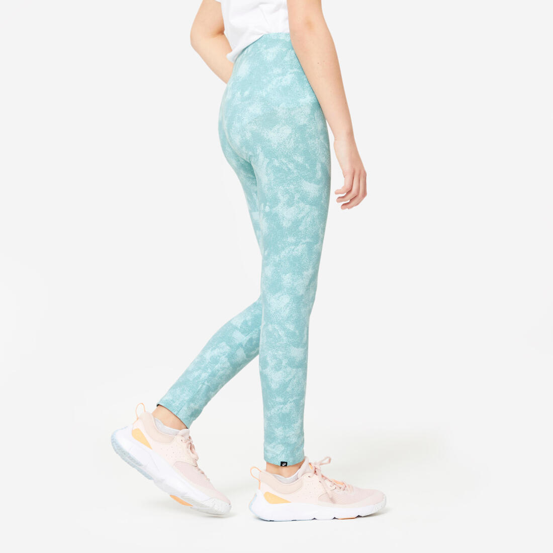 Legging coton fille, imprimé