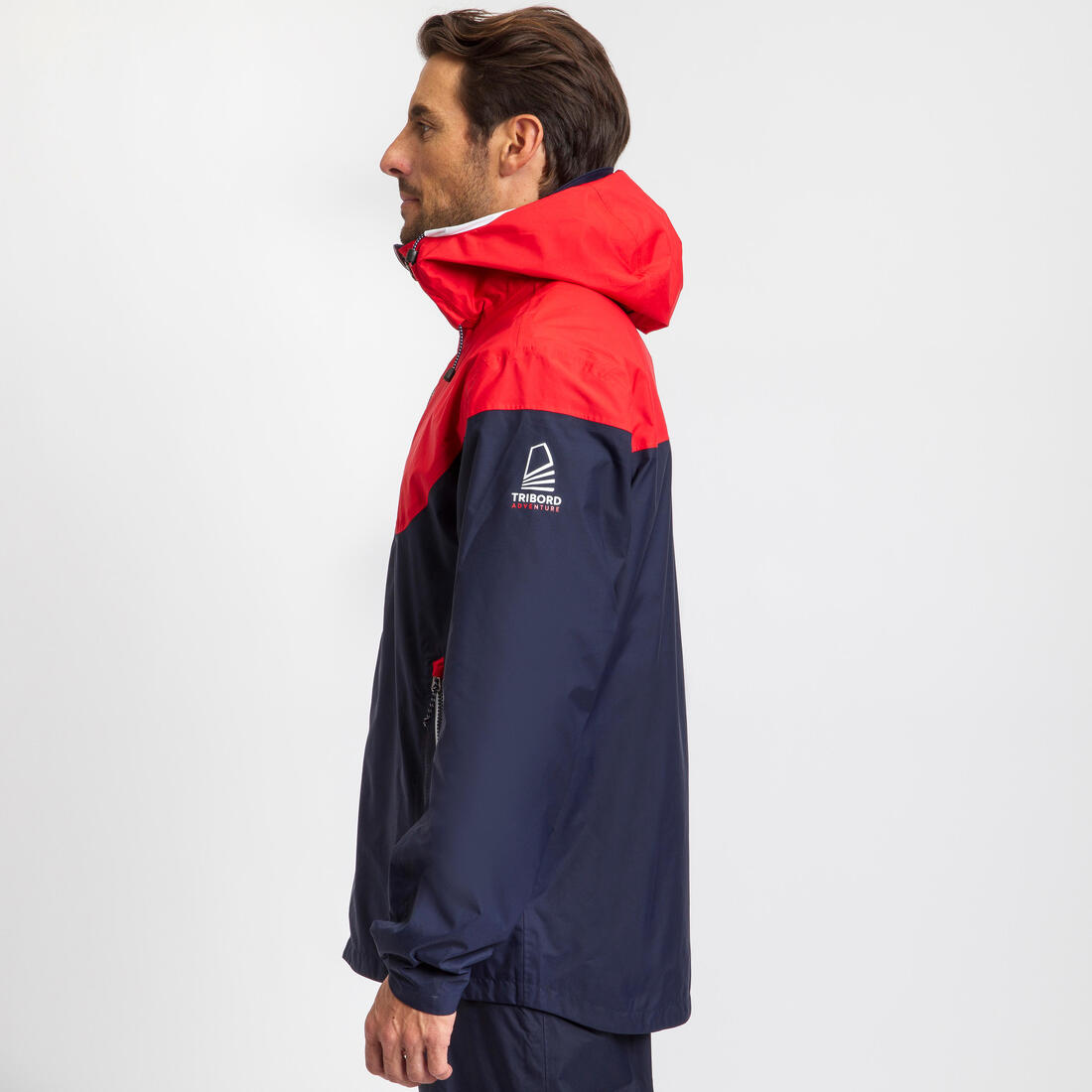 Veste imperméable de voile - veste de pluie coupe vent sailing 100