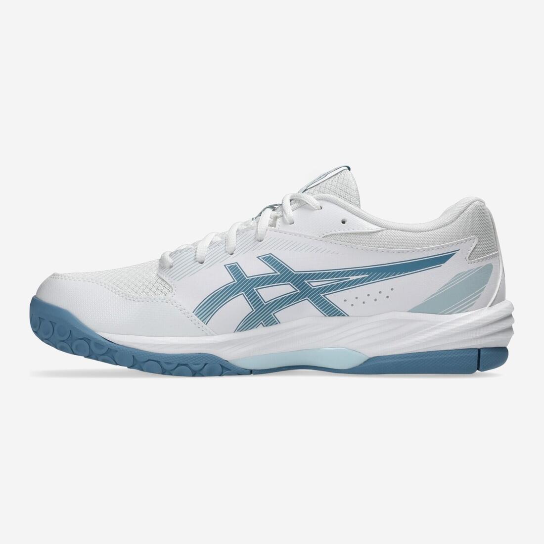 Chaussures de handball Adulte - ASICS Gel Task blanc et bleu