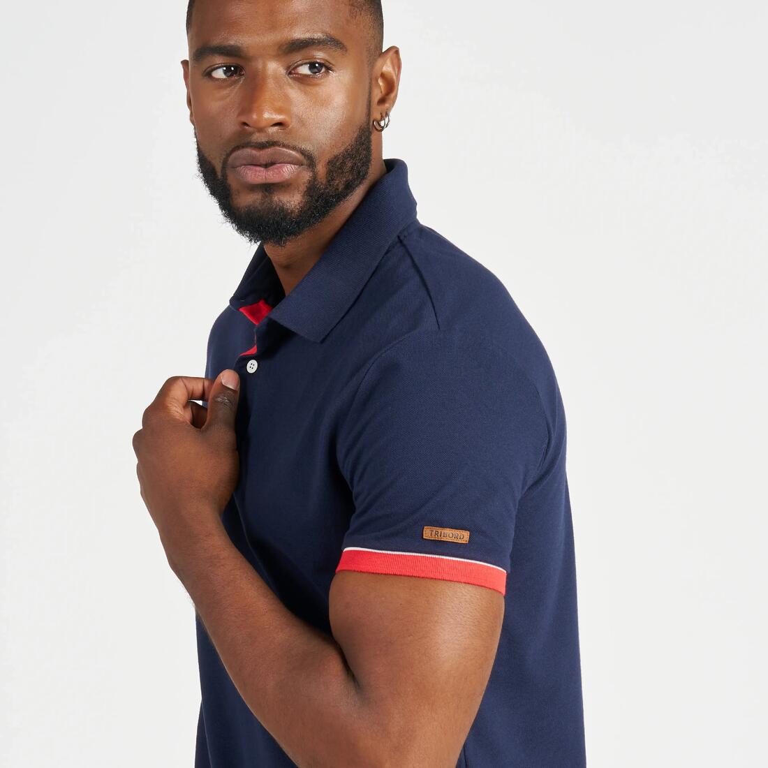 Polo manches courtes de voile homme,100
