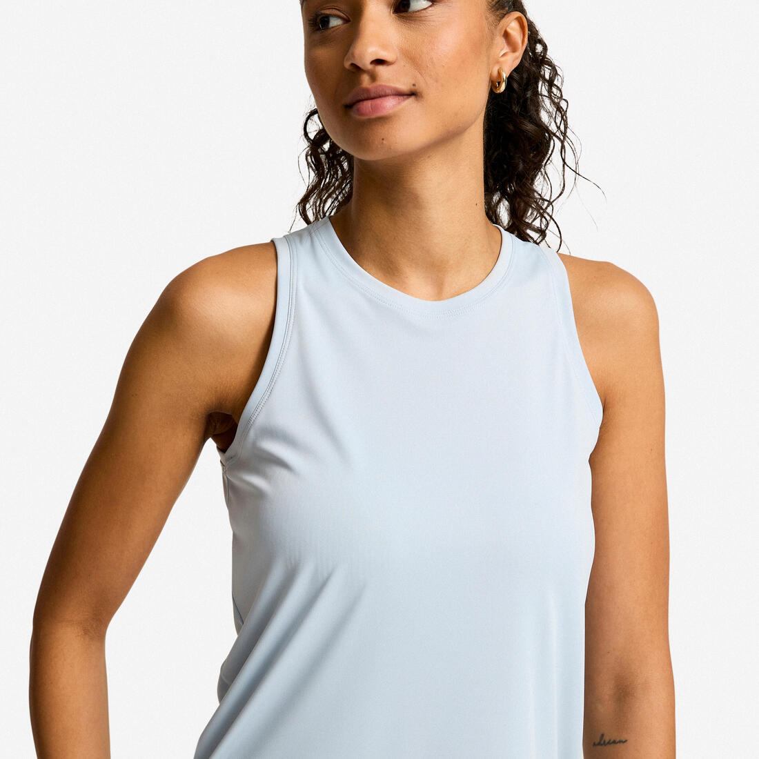 Débardeur de fitness coupe droite femme