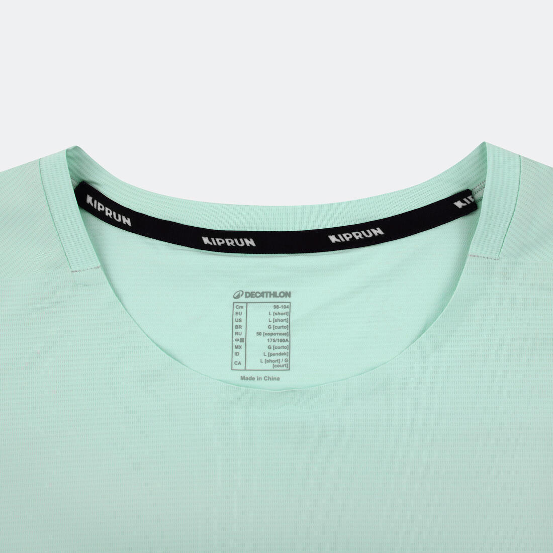 T-shirt de running respirant homme - kiprun run 500 dry