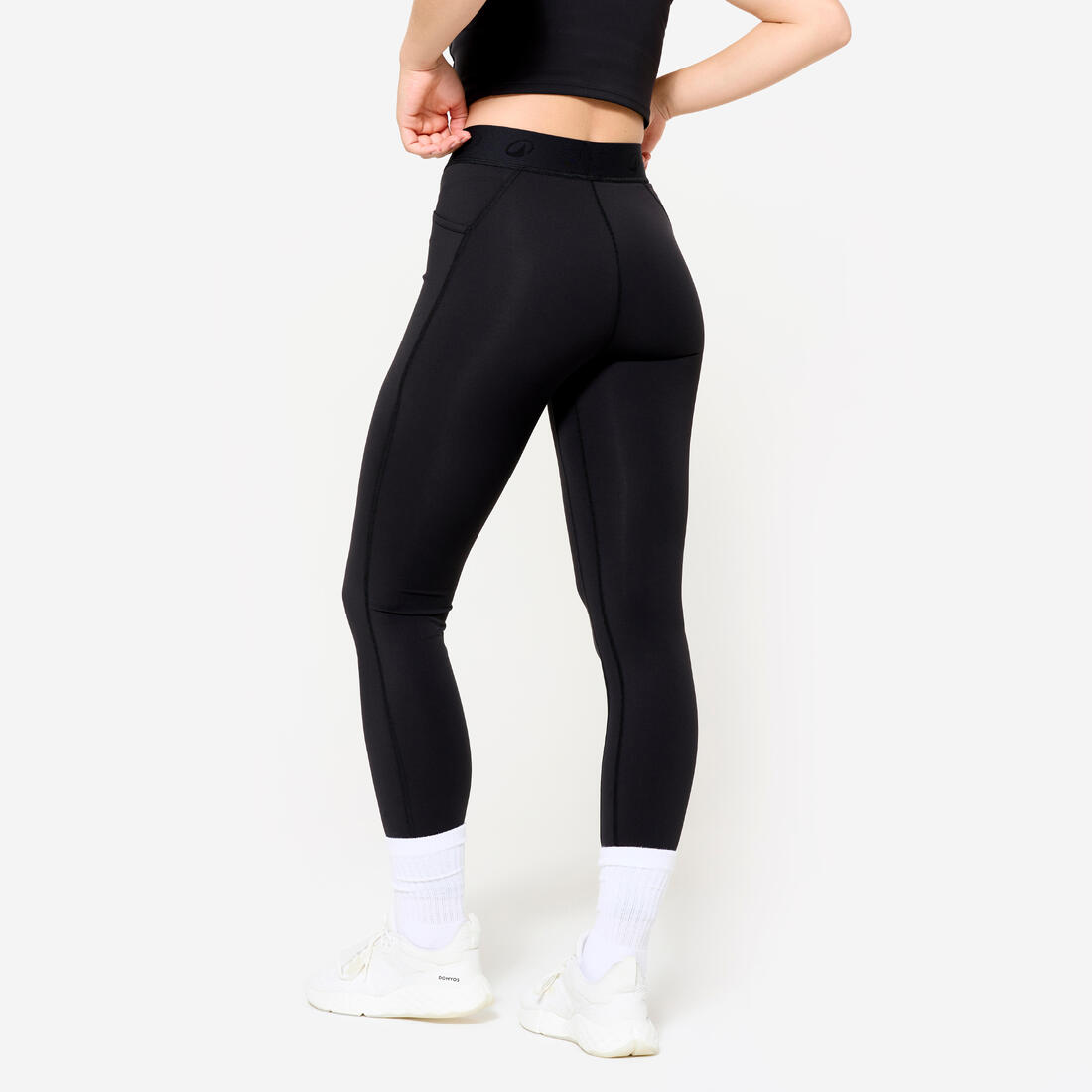 Legging de sport avec ceinture élastiquée femme
