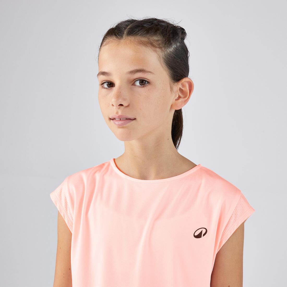 T-shirt de tennis fille - TTS500