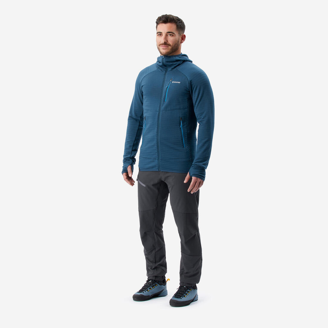 Pantalon d'alpinisme Homme - ALPINISM LIGHT EVO GRIS