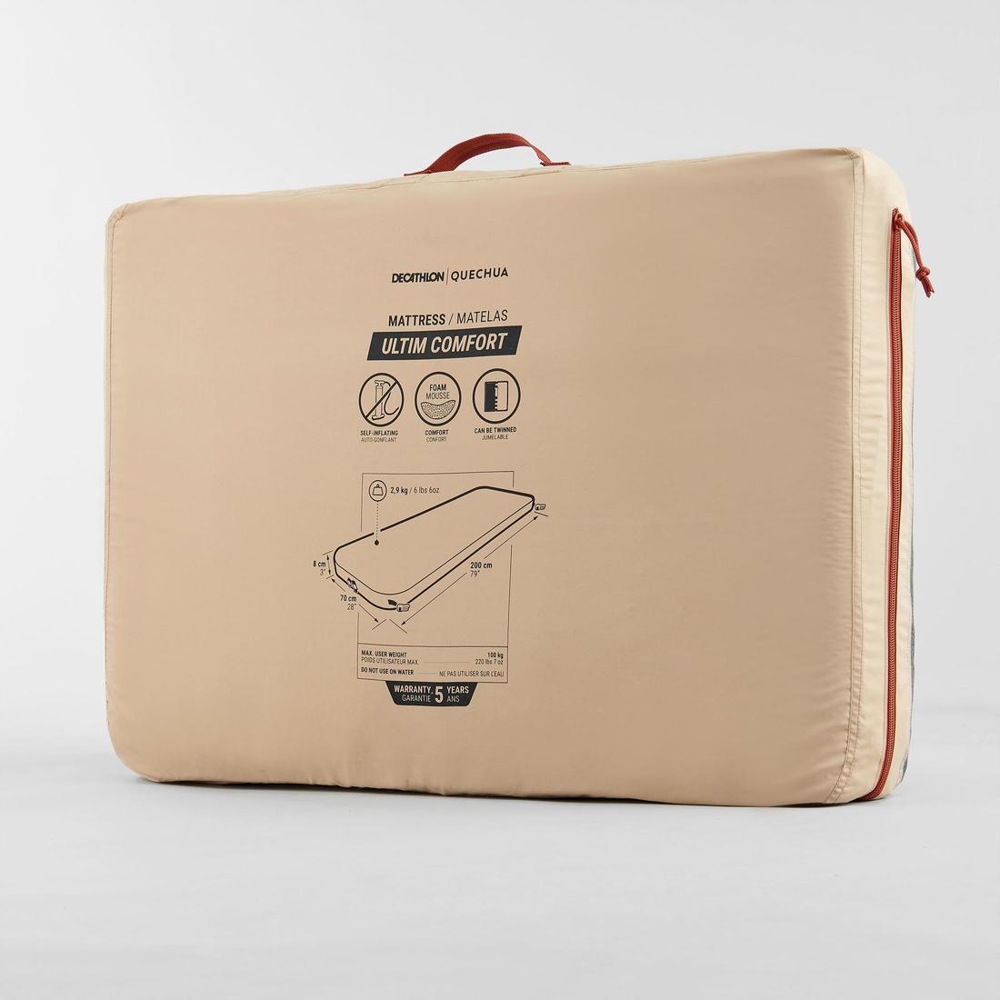 Matelas autogonflant de camping - ultim comfort 70 cm - 1 personne