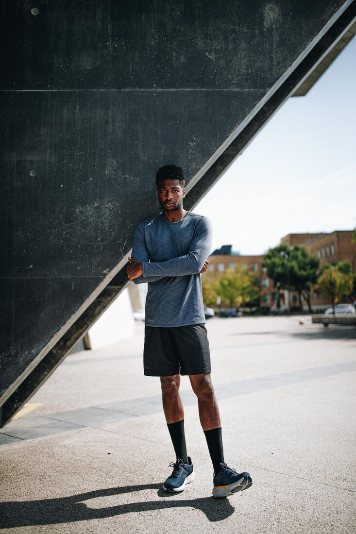 Short de running homme - kiprun run 500 dry