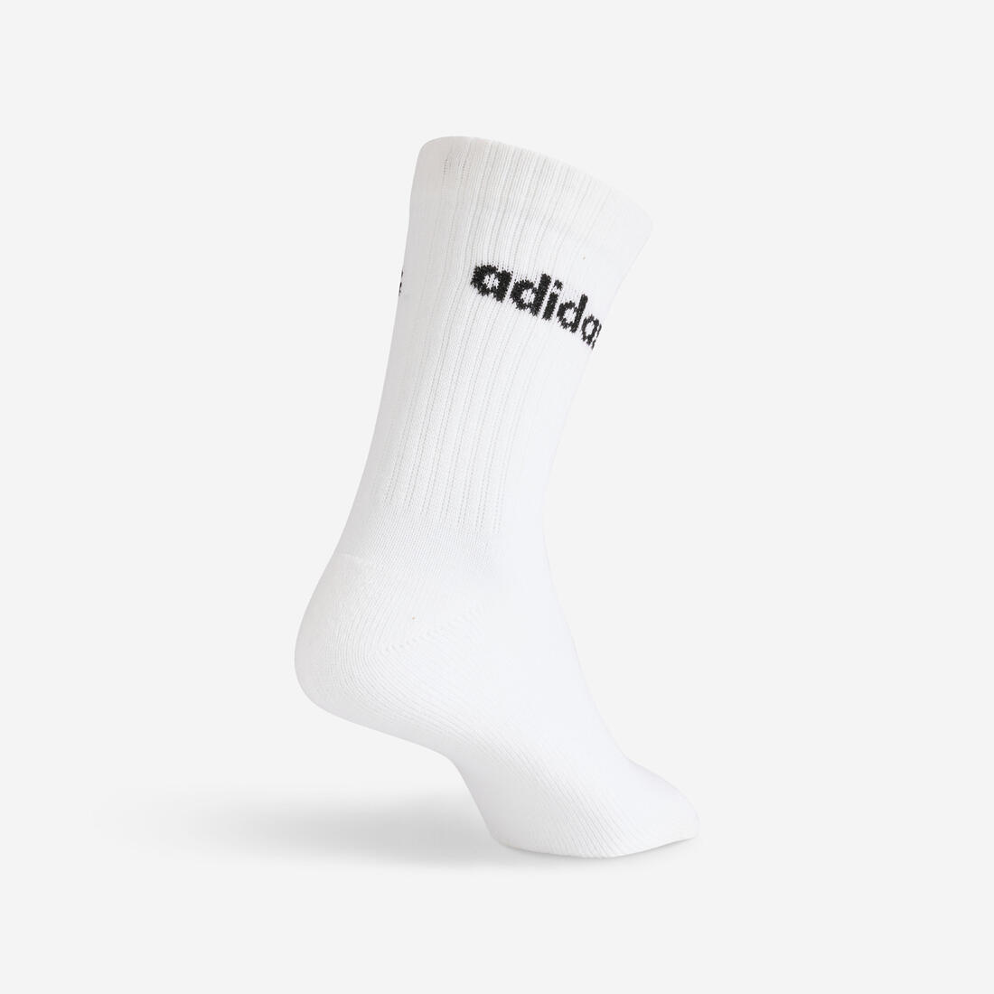 CHAUSSETTES DE SPORT HAUTES ADIDAS BLANC LOT DE 3