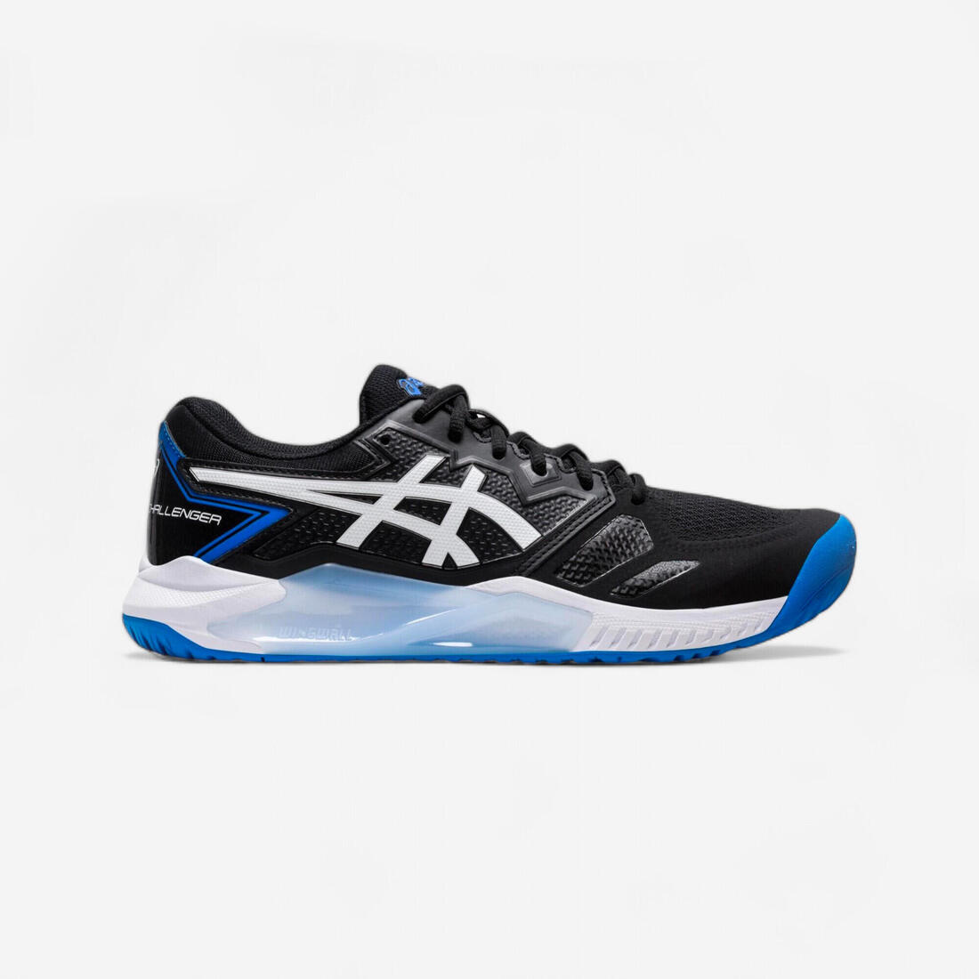 Chaussures de tennis Homme multicourt - Asics Gel Challenger 13 Noir Blanc Bleu