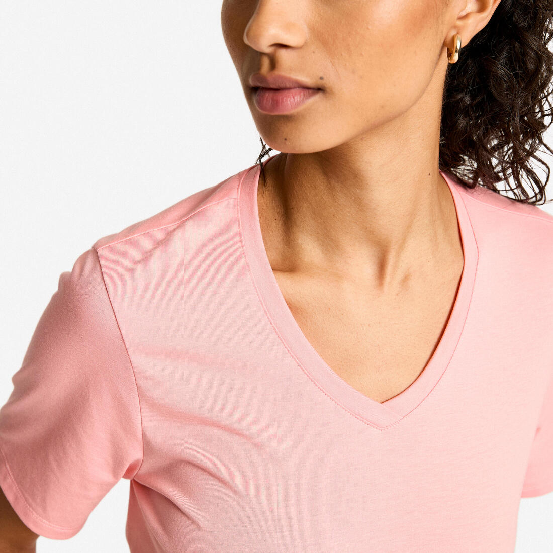 TEE SHIRT COOLMAX FEMME COL V