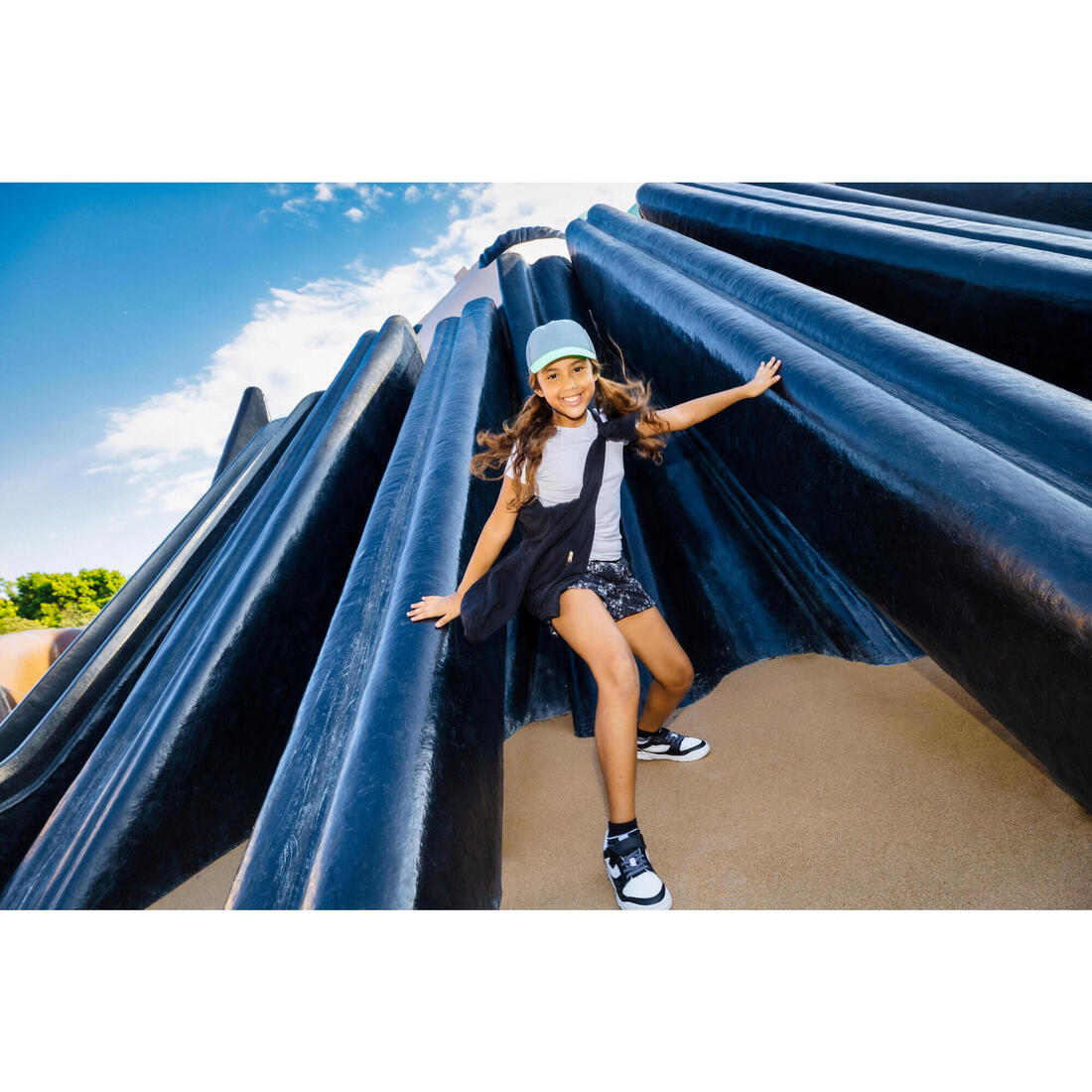 T-shirt multisport respirant fille