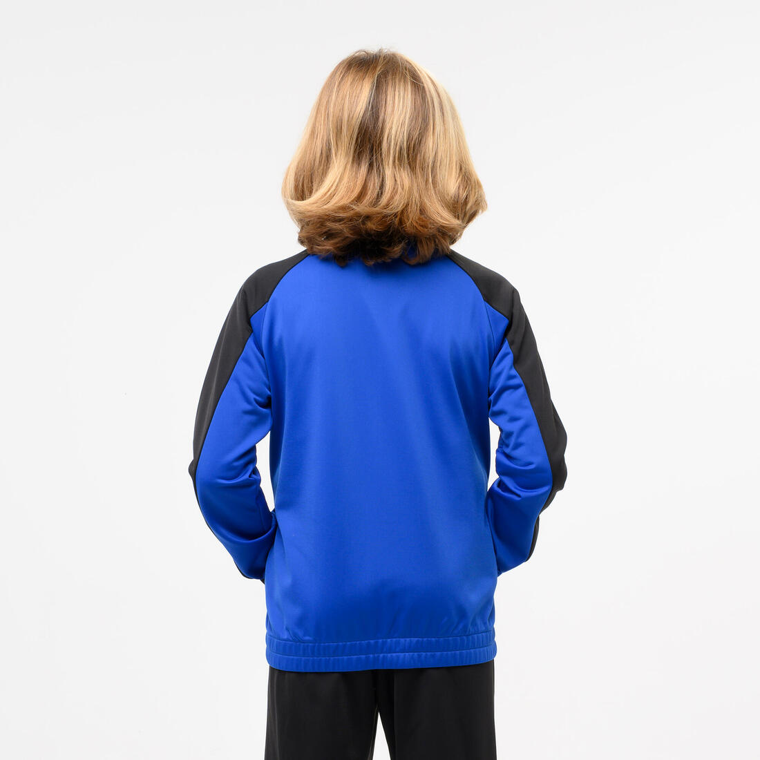 Ensemble de survêtement polyester enfant, bleu et