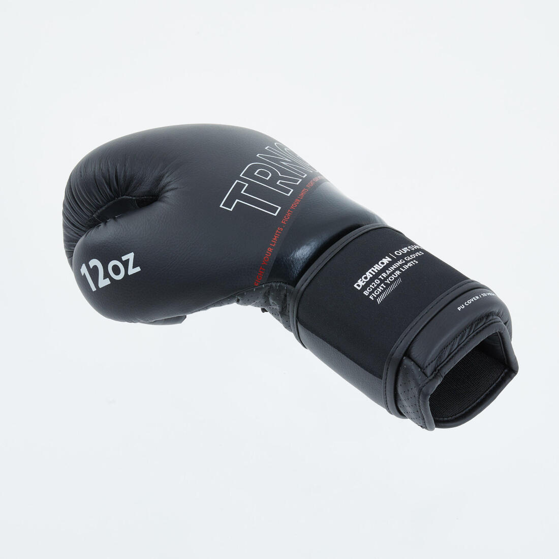 GANTS DE BOXE 120 NOIRS, GANTS D'ENTRAINEMENT