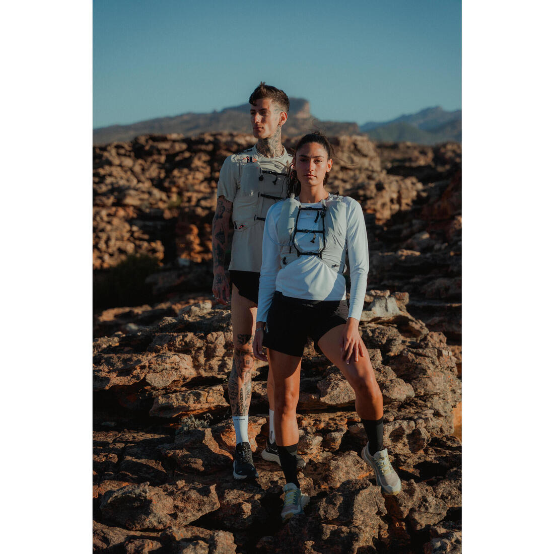 Sac trail running 10l mixte - vendu avec poche à eau 1l